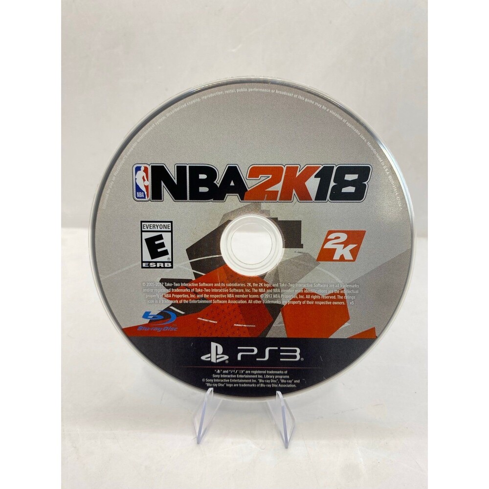 NBA 2K18 (Sony PlayStation 3, 2017) PS3 Disc Only Tested basketball